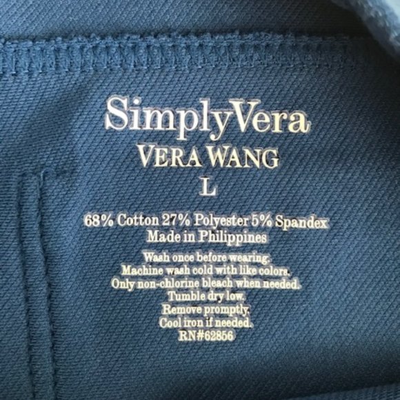 Simply Vera Cobalt Blue Jeggings - NWOT - Picture 7 of 7